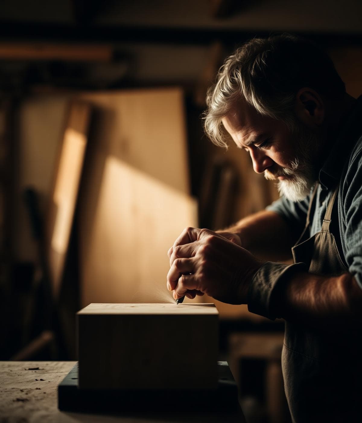Artisan suisse au travail sur un chantier de construction certifié
